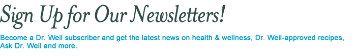 DrWeil.com Newsletters & Member Registration