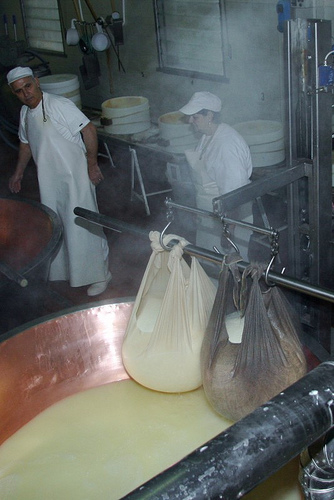 Draining the Curd