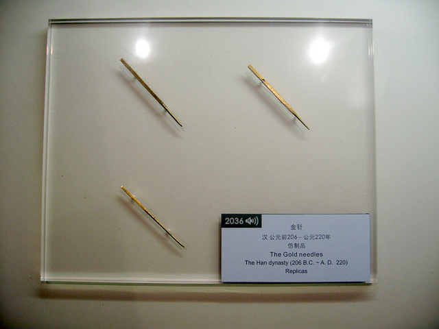 Gold Acupuncture Needles