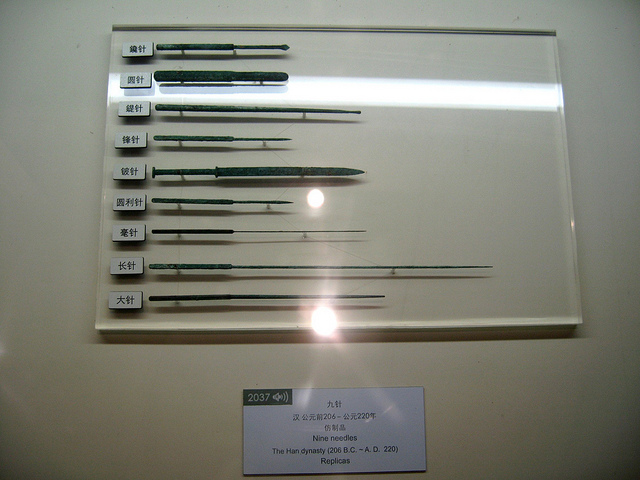 Nine Acupuncture Needles