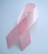 breast cancer awareness ribbon inside