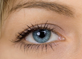 eye close up
