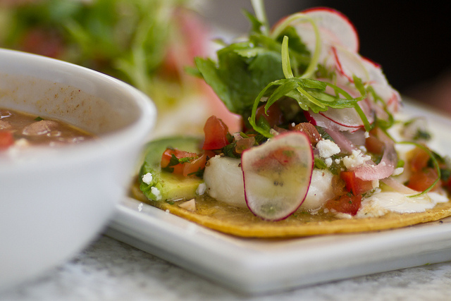 The Food! Halibut Street Tacos