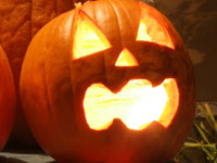 healthy halloween treats inside