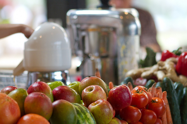 Fresh Produce Awaits Juicing
