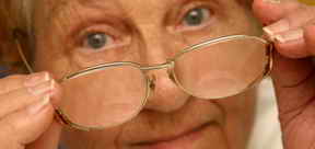 macular degeneration glasses inside