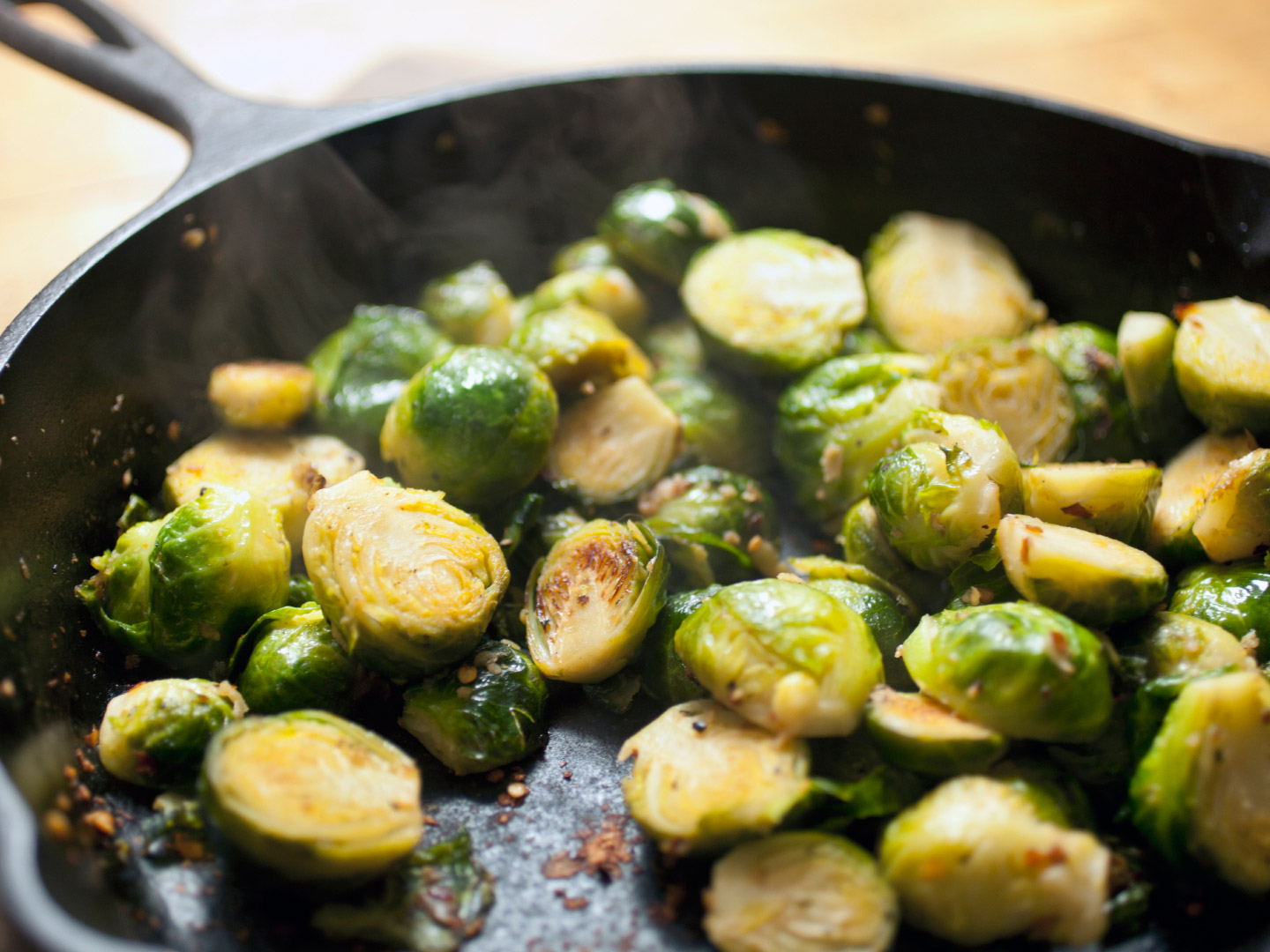 Hashed Brussels Sprouts | Recipes | Dr. Weil's Healthy Kitchen