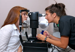 glaucoma eye test