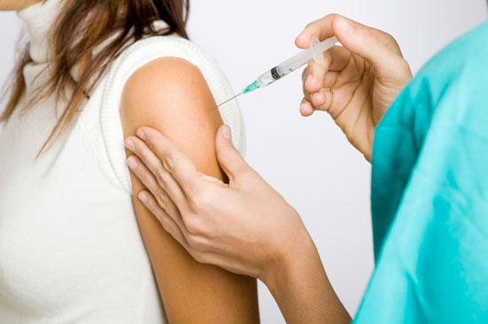 Flu shot immunization