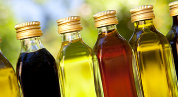 oil bottles
