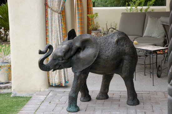 Elephant statue