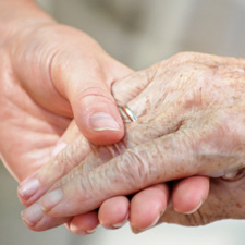hands old young