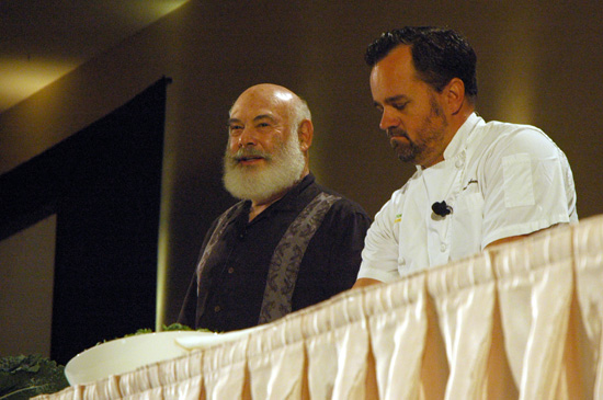 Dr Weil and Michael Stebner