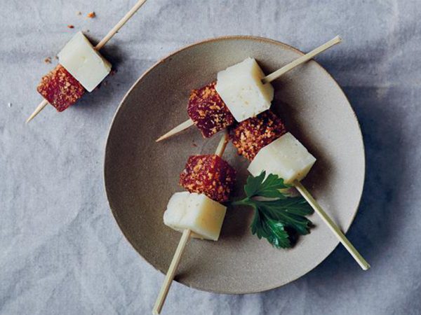 Walnut, Quince &amp; Manchego Bites | Recipes | Andrew Weil, M.D.
