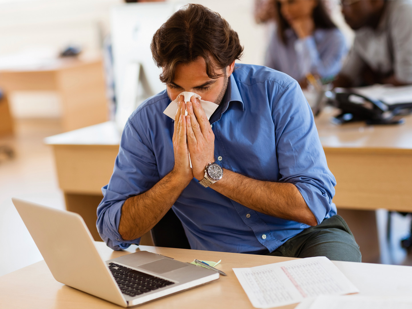 Going To Work Sick? Andrew Weil M D Going To Work Sick? Andrew Weil M D