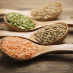 Variety lentils and peas