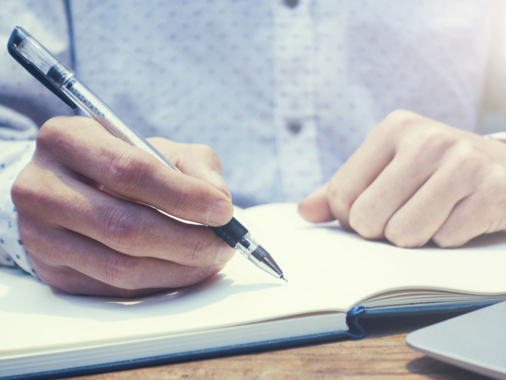 Healthy Resolution: Write Down Three Good Things