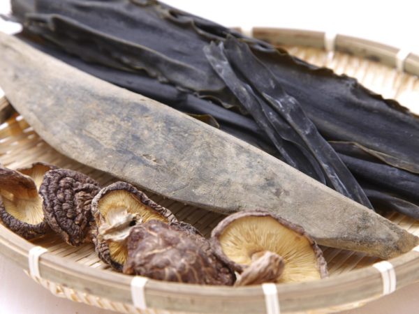 dried sea tangle,dried mushroom,dried bonito,