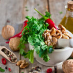 Cilantro Walnut Pesto | Recipes | Dr. Weil&#039;s Healthy Kitchen