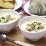 new england clam chowder, american cuisine