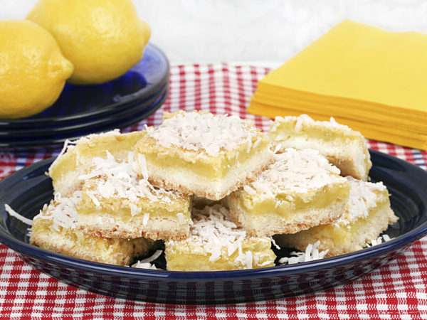 Coconut-Lemon Bars | Recipes | Dr. Weil&#039;s Healthy Kitchen