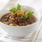 French Lentil Soup Cremini Mushrooms, Sweet Potatoes &amp; Thyme | Dr. Weil&#039;s Healthy Kitchen