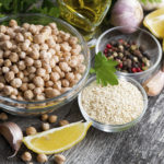 Lemon-Garlic Hummus &amp; Toasted Pita Chips | Recipes | Dr. Weil&#039;s Healthy Kitchen