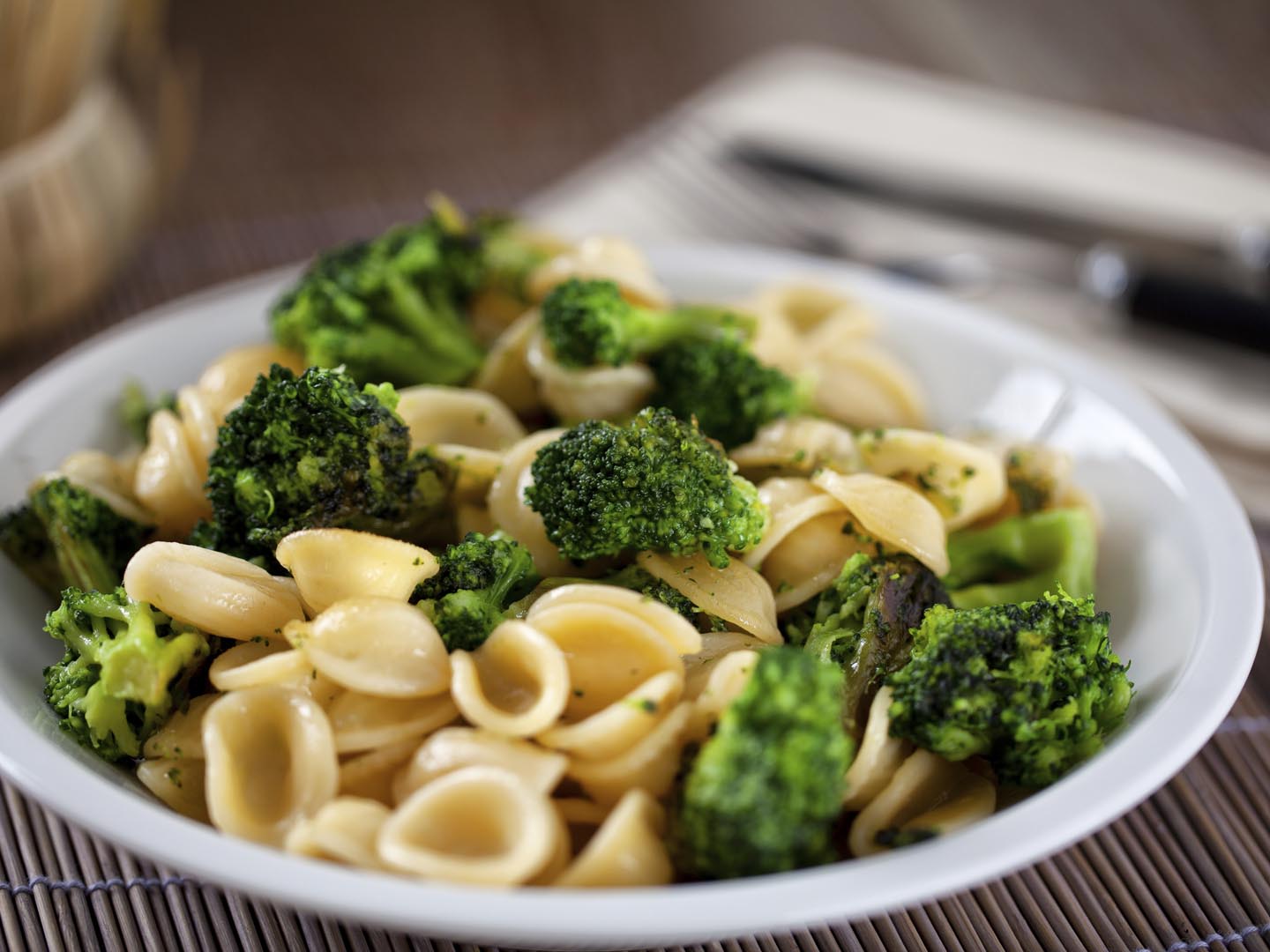 Pasta with broccoli