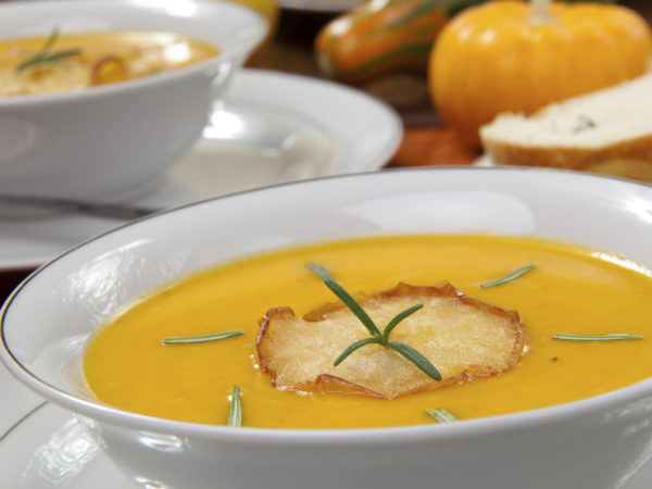 Roasted Winter Squash &amp; Apple Soup | Recipes | Andrew Weil, M.D.
