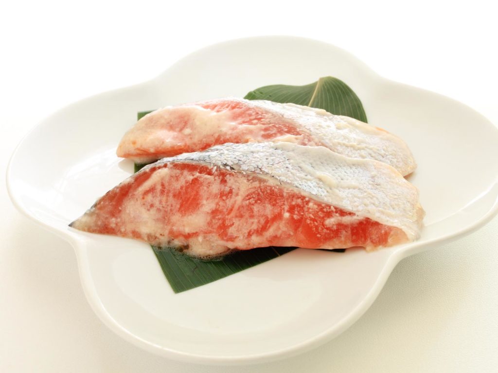 on leaf for healthy cooking image