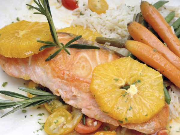 Seared Salmon With Orange Glaze | Recipes | Dr. Weil&#039;s Healthy Kitchen