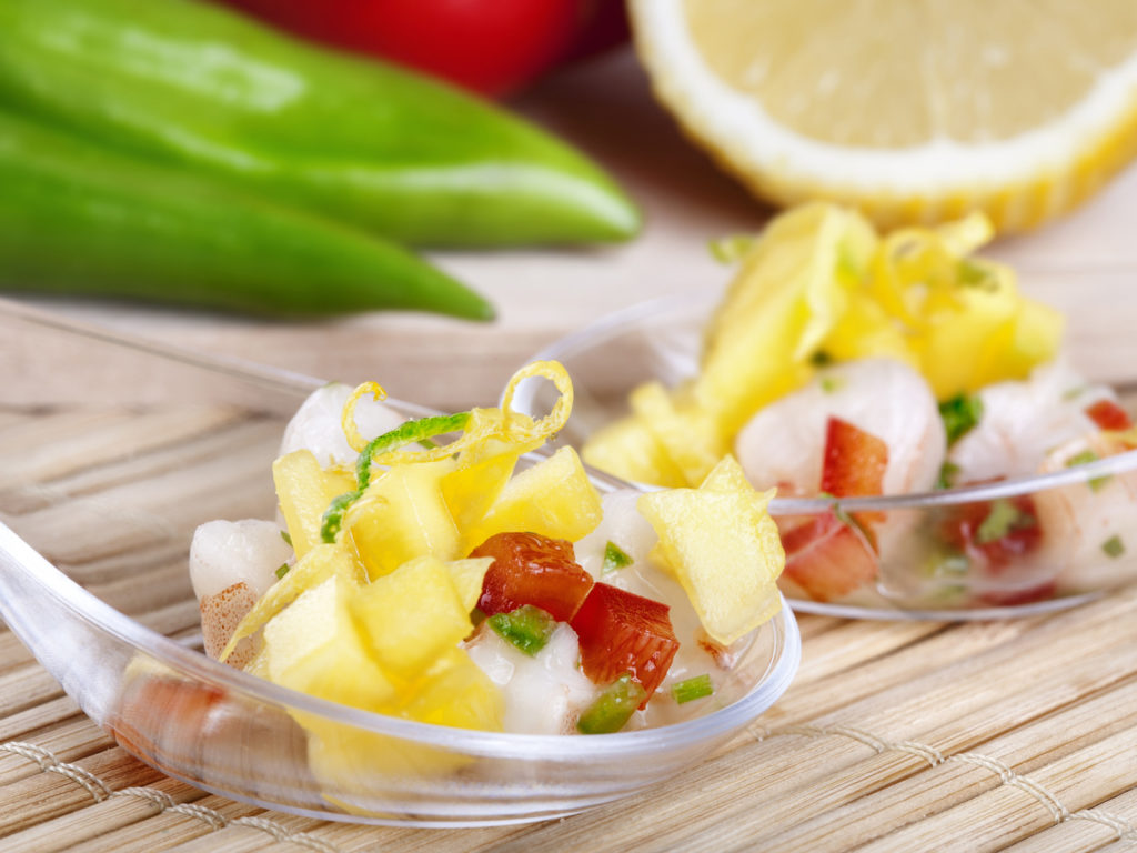 Seafood appetizers