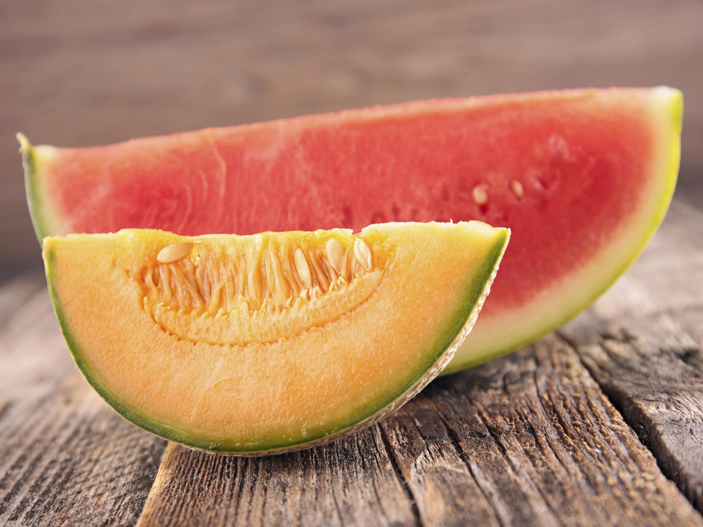 melon and watermelon