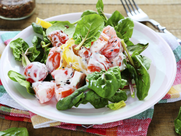 Turkish Spinach Salad | Recipes | Dr. Weil&#039;s Healthy Kitchen