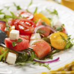 Watermelon &amp; Heirloom Tomato Salad | Recipes | Dr. Weil&#039;s Healthy Kitchen