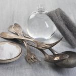 Cleaning Vintage silverware with bicarbonate and vinegar