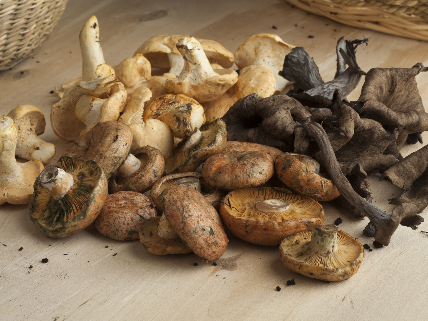 rich in vanadium: Mushrooms