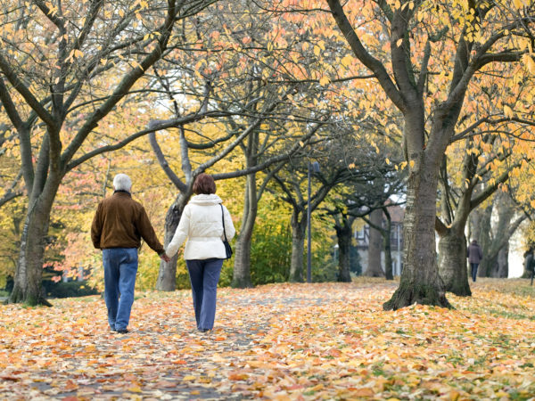 walking for longevity seniors