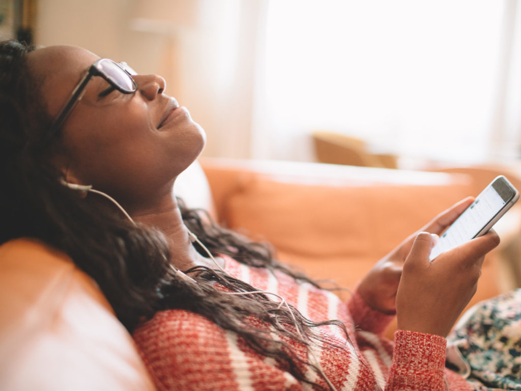 natural sounds soothe stress