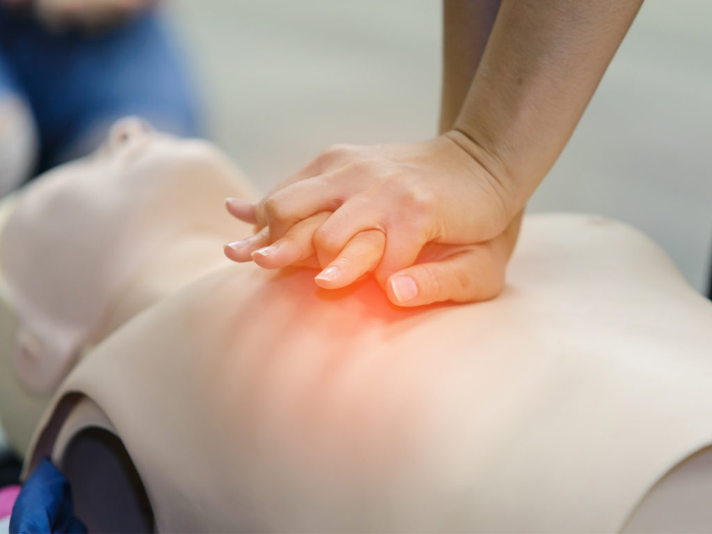 learning cpr in high school