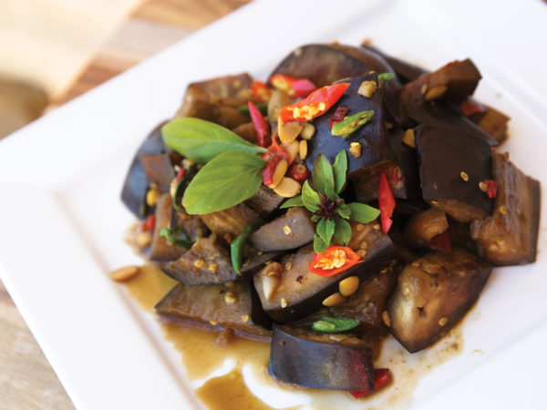 Stir-Fried Eggplant With Honey, Tumeric &amp; Soy | Recipes | Dr. Weil&#039;s Healthy Kitchen