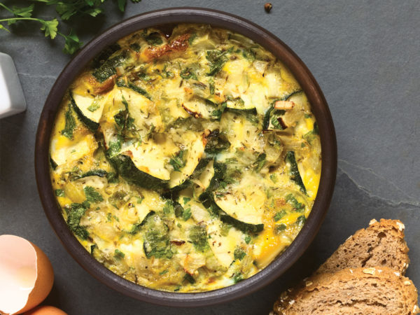 Vegetable Frittata With Feta &amp; Dill | Recipes | Dr. Weil&#039;s Healthy Kitchen