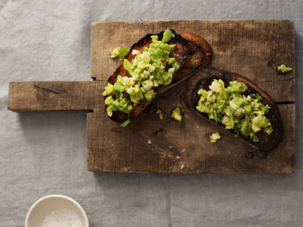 Fava Bean Bruschetta | Recipes | Dr. Weil&#039;s Healthy Kitchen