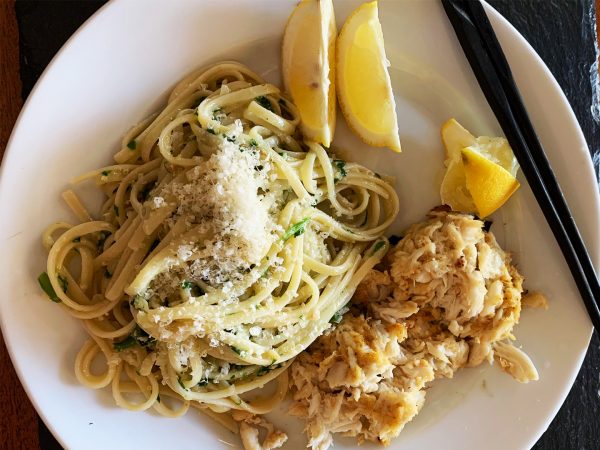 Wild Ramps Pesto On Spaghetti | Recipes | Dr. Weil&#039;s Healthy Kitchen