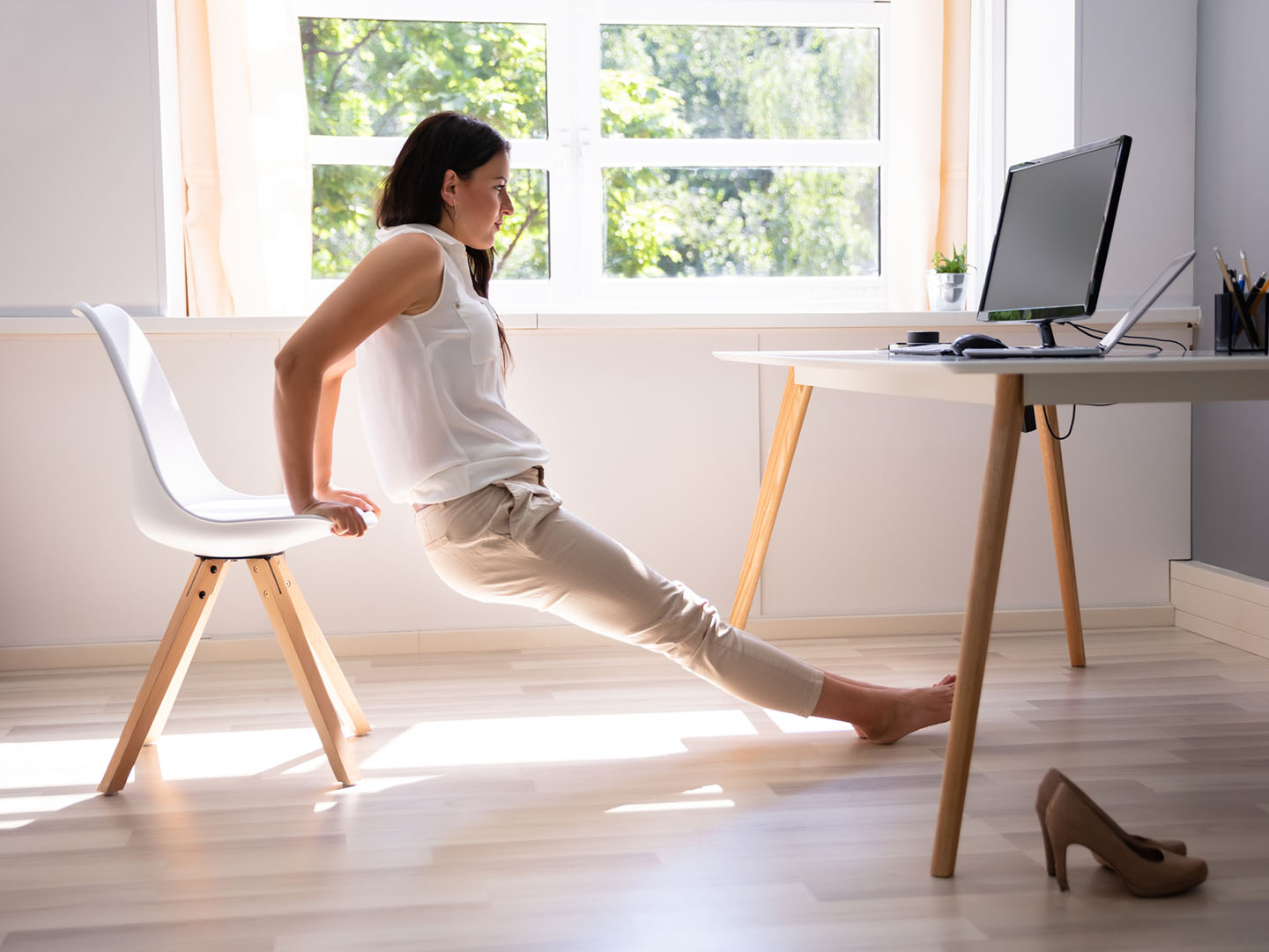 Stretching exercises for Office